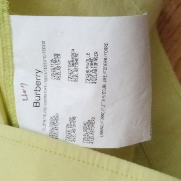 Authentic Burberry London trench Jacket/Shirt Rare - Picture 9 of 9